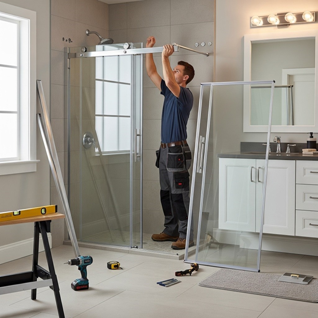 How to Replace Sliding Shower Doors