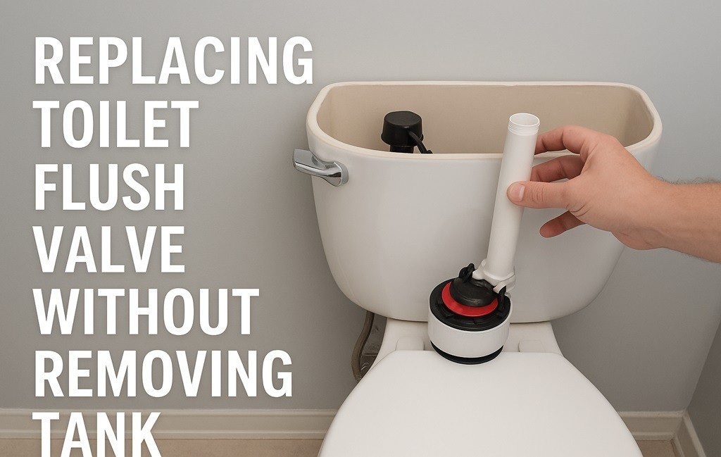 Replacing Toilet Flush Valve without Removing Tank