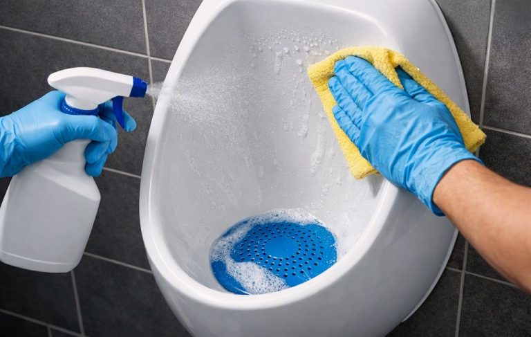 How To Clean a Waterless Urinal
