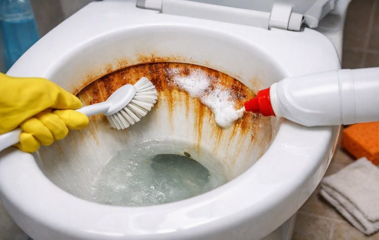 How to Get Rid of Rust Stains in Toilet Bowl